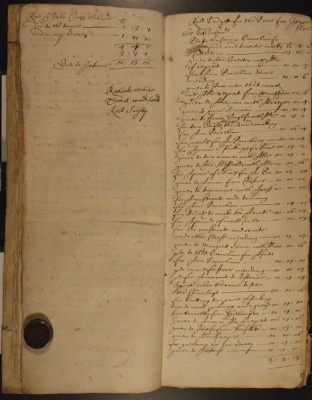 Muston Overseers of the Poor Account 1675