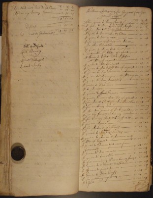 Muston Overseers of the Poor Account 1676