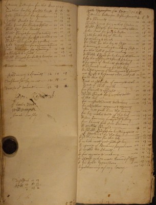 Muston Overseers of the Poor Account 1684-85 Muston Overseers of the Poor Account 1684-85
