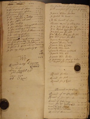 Muston Overseers of the Poor Account 1686-89 Muston Overseers of the Poor Account 1686-89