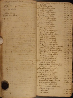Muston Overseers of the Poor Account 1699-1700 Muston Overseers of the Poor Account 1699-1700