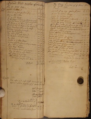 Muston Overseers of the Poor Account 1710-11
