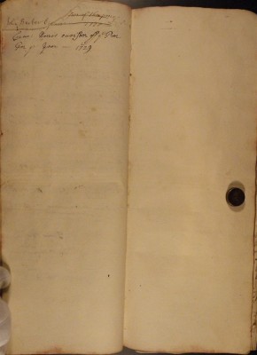 Muston Overseers of the Poor Account 1729 Muston Overseers of the Poor Account 1729