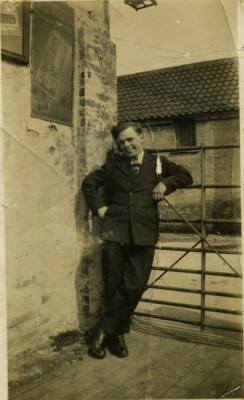 Tom Samuel at the Store