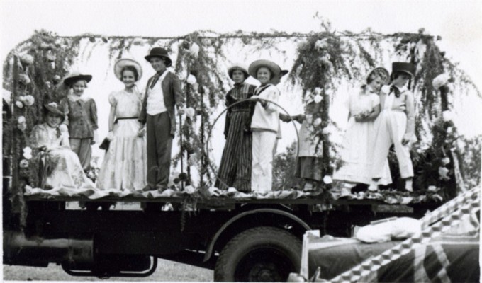 The Brownies' Float circa 1952