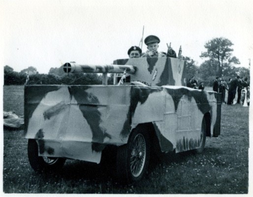 Wolseley Hornet 'converted' into a tank