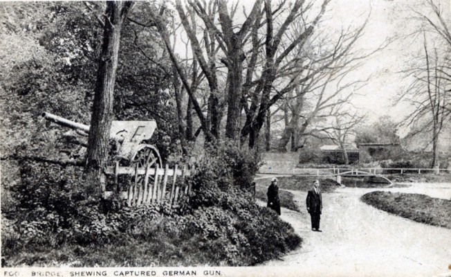 WW1 captured German Field Gun