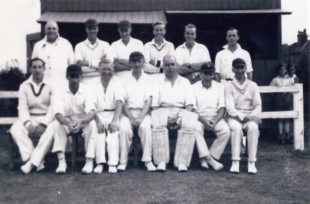 Jeff Donger's picture of the 1949 cricket team.