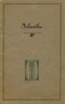 Bottesford Amateur Operatic Society - Iolanthe - cover page