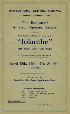 Bottesford Amateur Operatic Society - Iolanthe - page 3