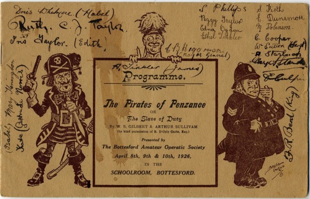 Bottesford Amateur Operatic Society - Pirates of Penzance - cover