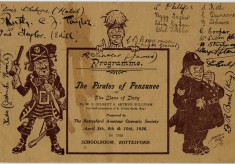 Bottesford Amateur Operatic Society: Iolanthe, 1925, Pirates of Penzance, 1926