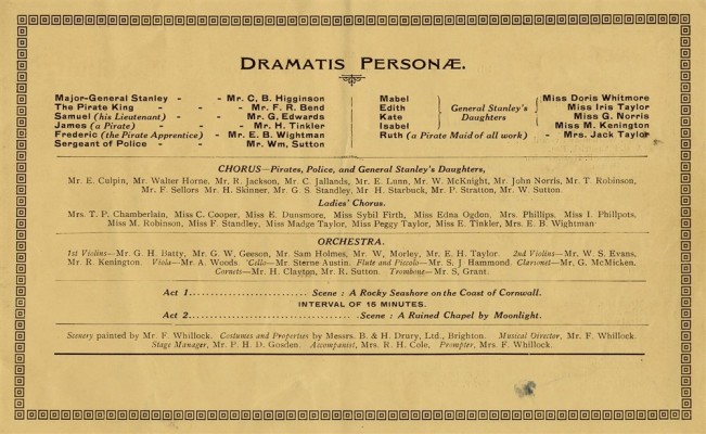 Bottesford Amateur Operatic Society - Pirates of Penzance - pages 7/8