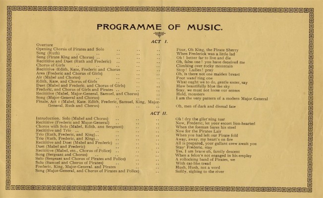 Bottesford Amateur Operatic Society - Pirates of Penzance - pages 11/12