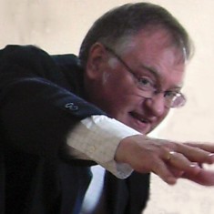 Supra Mr. Dewey (David McCormack) demonstrated his bowling technique.