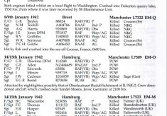 Appendix 2: Aircrew and Aircraft Losses