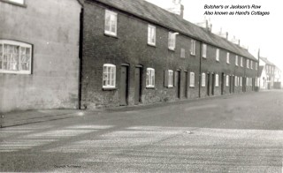 Butcher's Row cottages, High Street