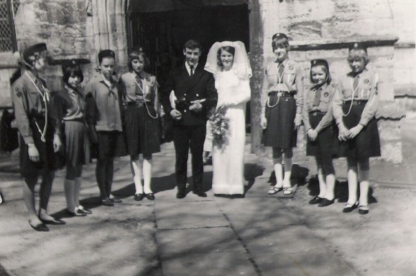 Marriage of David and Rita Ball (nee Rewston)