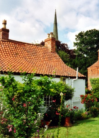 Pantile catslide roof common in local vernacular buildings