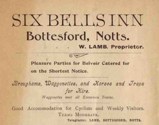 6_Bells_Advert Six Bells Advert early 1900's