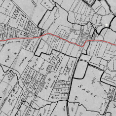 A52_enclosure_route 1771 enclosure map east west route marked in red
