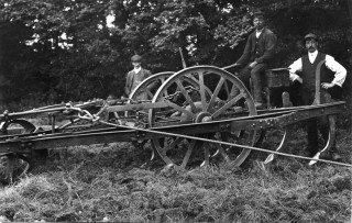 AMAFarm_machinery A 1920s steam-drawn cultivator