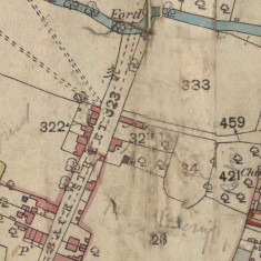 Albert_StSm_Map Detail from a 19th Century map showing Albert Street as Back Street