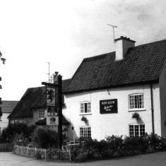 The Red Lion c. 1983 after the new extension