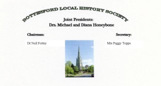 BLHS_header_no_addresses Bottesford Local History Society 2012-2013