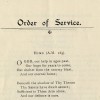 Dedication of the Bottesford War Memorials