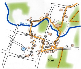Tour the village centre