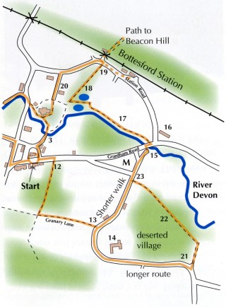Easthorpe and Beckingthorpe trail