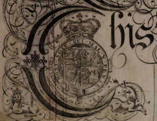 Bottesford_002_topleft_title_2nd_crop Dyers Cottage indenture, 1762 - detail.