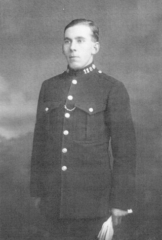 Bottesford_P_C_A_E_Bradshaw_1929 P. C. Arthur Bradshaw, 1929, taken in Grantham