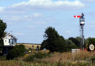 OLYMPUS DIGITAL CAMERA Bottesford West Junction Signal Box Today