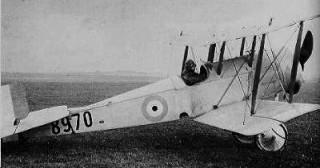 Bristol Scout bi-plane used by the RFC for front line service until 1916 when it became a trainer and a senior officer 'run about'