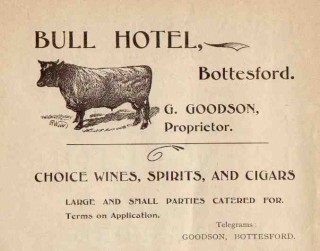 Bull Hotel Advert circa 1900