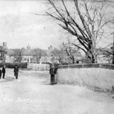Bunkers_Hill_C1910_Copy_of_post_card_MH_4_9YE_crop_enhance1 Washdyke Bridge and Bunkers Hill Cottages c.1900