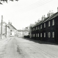 3.High Street South side, now demolished, seen from West