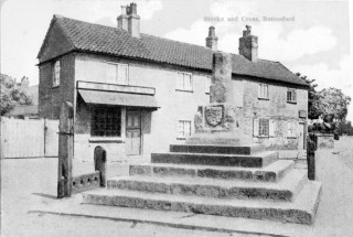 Cross,_Stocks_Taylors_Butchers Taylor's Butcher's Shop by the Cross