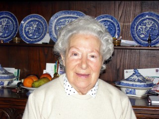 OLYMPUS DIGITAL CAMERA Mrs Dorothy Beedham at home in Church Street