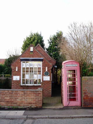 Exchange Old Telephone Exchange - before removal of the Telephone Box in 2007