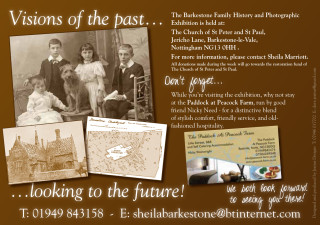 Barkestone-le-Vale Family History and Photographic Exhibition, 2012