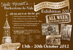 Barkestone-le-Vale Family History and Photographic Exhibition, 2012