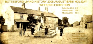 Boys at the Cross, Bottesford c. 1890