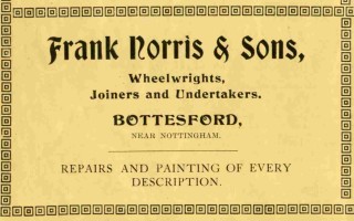 F_Norris_advert464 Frank Norris & Son advert from the 1926 Bottesford Amateur Operatic Society programme for 'The Pirates of Penzance'