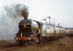 Flying Scotsman@Orston Crossing