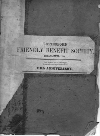 Friendly_Society_1858_0001 Friendly Society Rule Book 1858