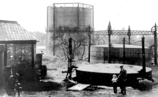 Gas_Works_webcrop1 Bottesford Gas Works 1930s