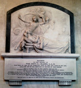 GeorgeCrabbeMonument Crabbe Memorial, St. James', Trowbridge